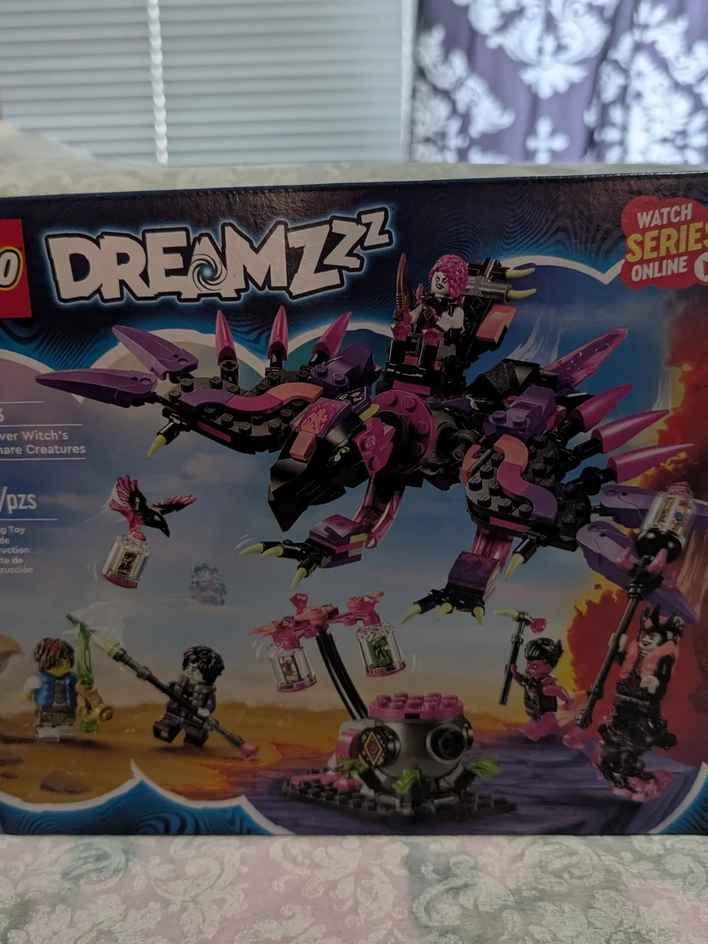 LEGO DreamzzZ Witch Dragon Attack Set - Purple, Black & Pink